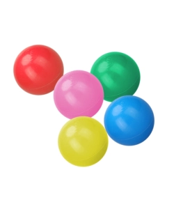 Sacca 100 palline per bambini colorate e morbide